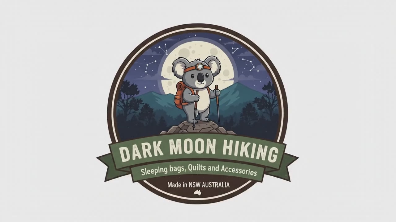 Load video: Just a quick heads-up to clear up any confusion: GST and shipping are calculated and added at checkout when placing your order. Thanks for your support! 🥾 Dark Moon Hiking , handmade in NSW Australia.